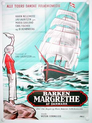 Barken Margrethe - plakat