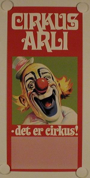 Cirkus Arli poster