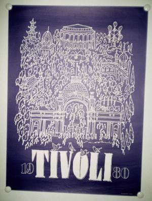Tivoli 1980 - vintage poster