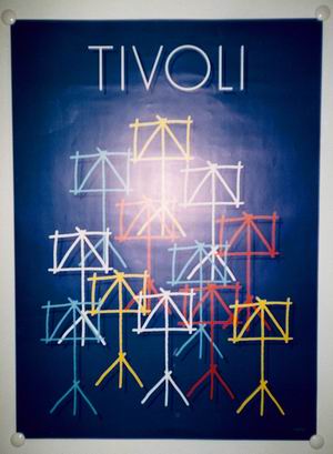 Tivol 1999 vintage poster by Arnoldi