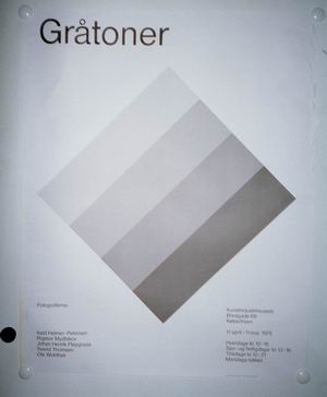 Graatoner - org vintage plakat