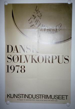 Dansk Sølv-korpus 1978 - plakat