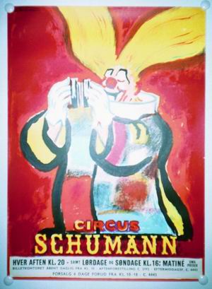 Cirkus Schumann - plakat