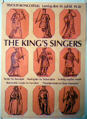 Tivoli - The Kings Singers.