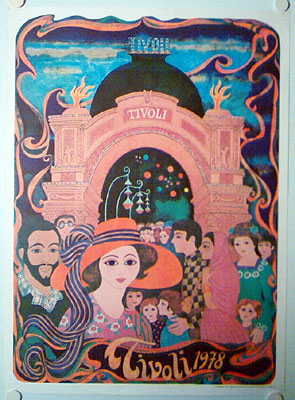 Tivoli 1978 - vintage poster