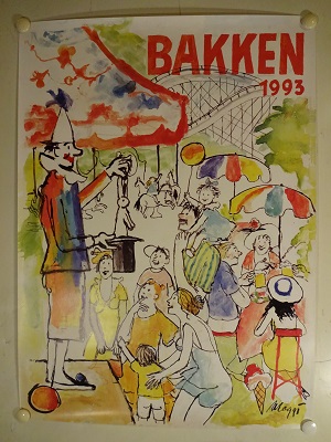 BAKKEN 1993 - org vintage poster
