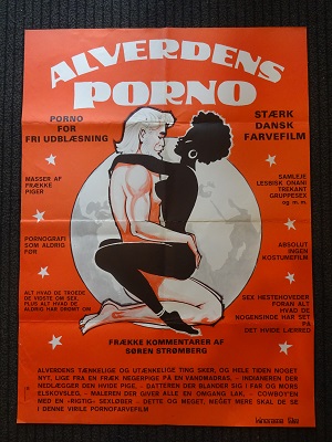 ALVERDENS PORNO - ALL THE WORLDS PORN - vintage sex movie poster