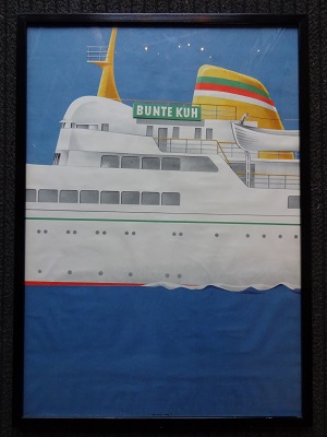BUNTE KUH - HAPAC SHIP - org vintage poster