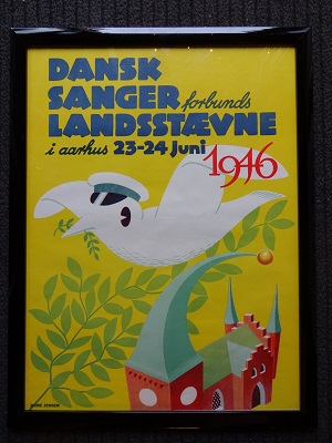 DANSK SANGER FORBUNDS LANDSSTÆVNE I AARHUS 23+24 JUNI 1946 - or