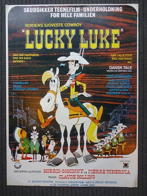 LUCKY LUKE - VERDENS SJOVESTE COWBOY - org vintage cartoon movie