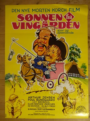SØNNEN FRA VINGAARDEN - org dansk film plakat