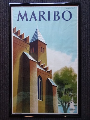 MARIBO - org vintage poster