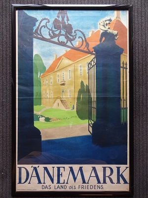 DANEMARK - DAS LAND des FRIEDENS - org vintage poster