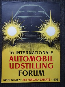 16. INTERNATIONALE AUTOMOBIL UDSTILLING - FORUM - KØBENHAVN 28/