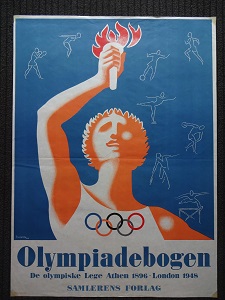 OLYMPIADEBOGEN - DE OLYMPISKE LEGE ATHEN 1896 - LONDON 1948 - SA