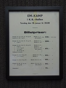 EM-KAMP I BOKSNING KB-HALLEN - TORSDAG 18 JANUAR 1968 - org vint