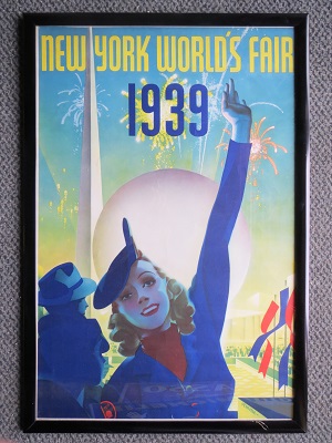 NEW YORK WORLD´s FAIR 1939 - org vintage poster