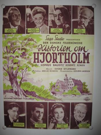 Historien om Hjortholm - plakat