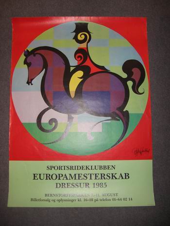 Sportsrideklubben Europamesterskab Dressur 1985