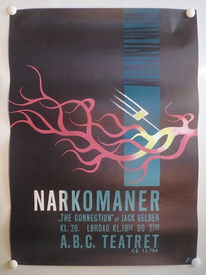 NARKOMANER - THE CONNECTION af JACK GELBER ABC 1965 - org theate