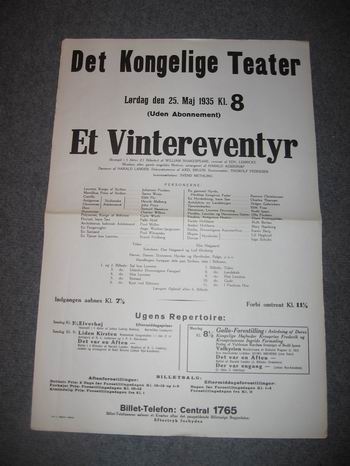 Det Kongelige Teater - ET VINTEREVENTYR