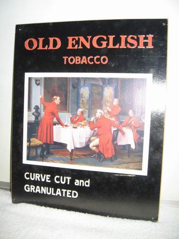 OLD ENGLISH TOBACCO curve cut and granulated