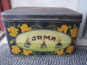 IRMA DÅSE - vintage tin can