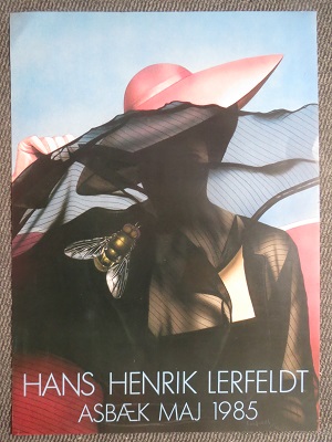 HANS HENRIK LERFELDT ASBÆK MAJ 1985 - vintage poster