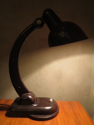 E K Cole Bakelite lamp - vintage lamp
