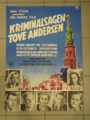 KRIMINALSAGEN TOVE ANDERSEN - org filmplakat