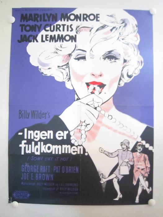 SOME LIKE IT HOT - vintage poster