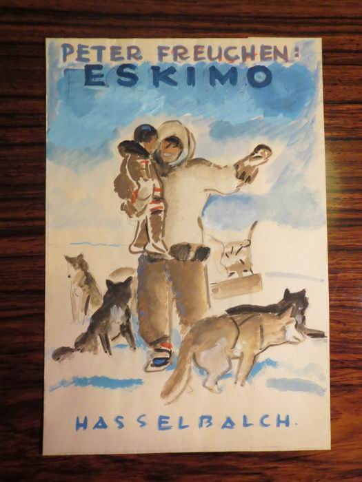 PETER FREUCHEN ESKIMO - org frontpage cover drawing