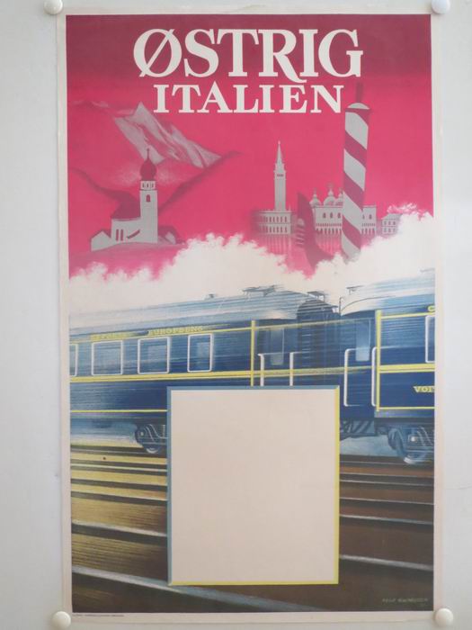 ØSTRIG - ITALIEN -  vintage poster