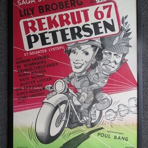 REKRUT 67 PETERSEN - org vintage poster