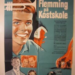 FLEMMING På… KOSTSKOLE - PLAKAT