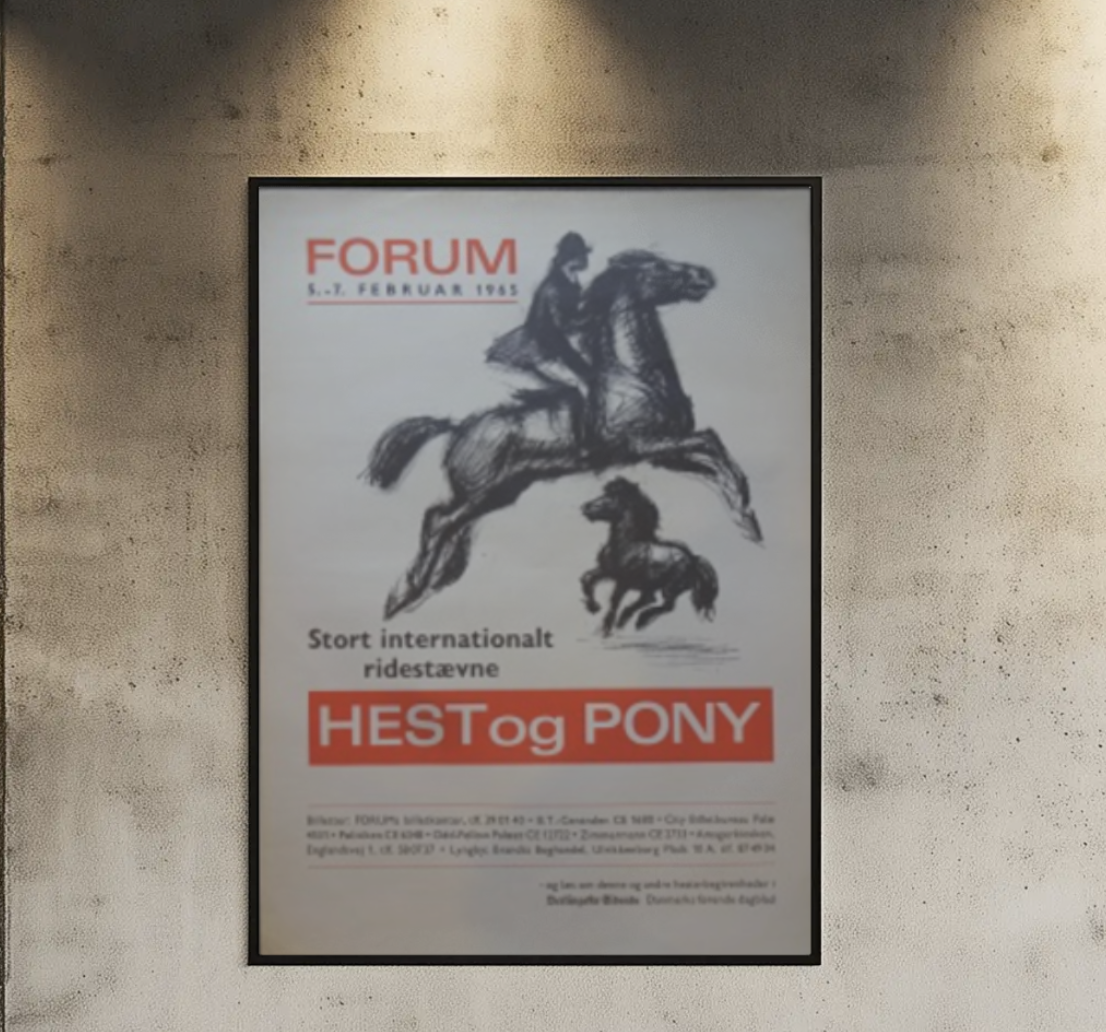 HEST OG PONY - STORT INTERNATIONALT RIDESTÆVNE - FORUM 5-7 FEBR