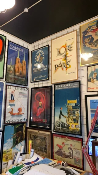 Instagram post from danskeplakater. This post is in position 1.